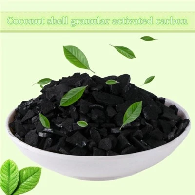 25 kg Granulärt kokosnötskal Aktivt kol Kokosnötskal Charcoal Carbon Pris per kg Till salu