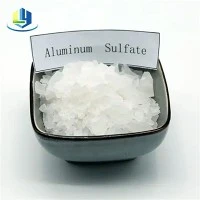 Järnfri aluminiumsulfattablett Används industriell