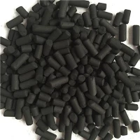 Kina 4 mm luftrenande aktivt kolpellets Kolbaserat Golumnar aktivt kol för luftrening