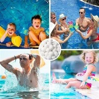 Miljövänliga filterkulor som ersätter poolfilterpumpsakvarium
