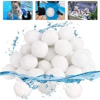 Fiberbollfiltermaterial för pool
