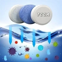 Garanterad kvalitet Pool Chemical Chlorine Tabletter Granulärt pulver 90% TCCA