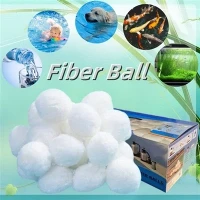 Poolfilterbollar Miljövänligt fiberfiltermedium för sandfilter för simbassänger