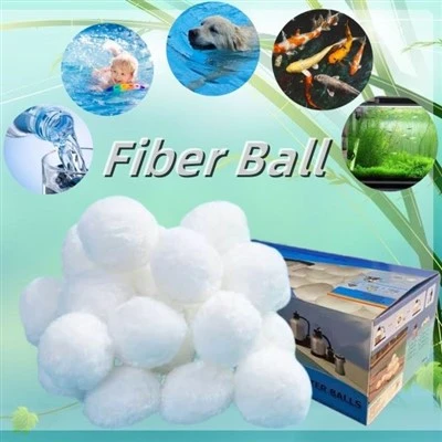 Poolfilterkulor Vitt material Polyeten Filterkulor med hög filtreringsnoggrannhet