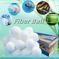 Poolfilterkulor Vitt material Polyeten Filterkulor med hög filtreringsnoggrannhet