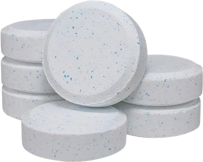Poolbulk 90 % klor TCCA 3 tums stabiliserad triklorisocyanursyra TCCA 90 % klortabletter