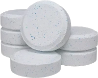 Poolbulk 90 % klor TCCA 3 tums stabiliserad triklorisocyanursyra TCCA 90 % klortabletter