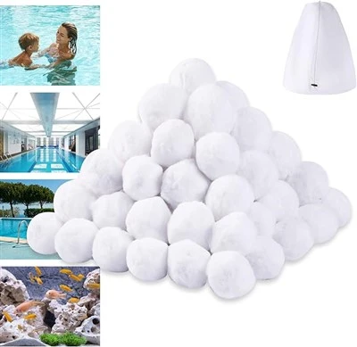 700 g poolfilter mediakulor för pool över marken Återanvändbara miljövänliga sandfilterkulor istället för sand