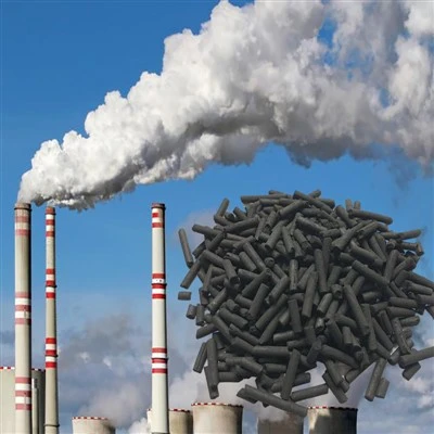 Luftfilter Kina Bulkpris Adsorption Svart kolbaserade granulära pellets Cylinderpellets pelletiserat aktivt kol för gas / luftfiltrering / lösningsmedelsåtervinning