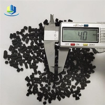 Bulk 4 mm luftrenande aktivt kolpellets Kolbaserade Activ Carbon Granulärt aktivt kol MSDS