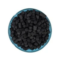 Bulk kemisk formel Densitet 4 mm 8 mm kolumnformigt aktivt kol för vattenrening