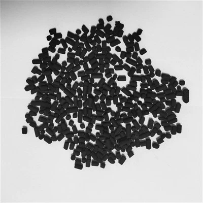 Extruderad pellets aktivt kol med låg askkolumn aktivt kol för luftström