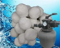 Poolfilter mediakulor för pool över marken Återanvändbara miljövänliga sandfilterkulor istället för sand
